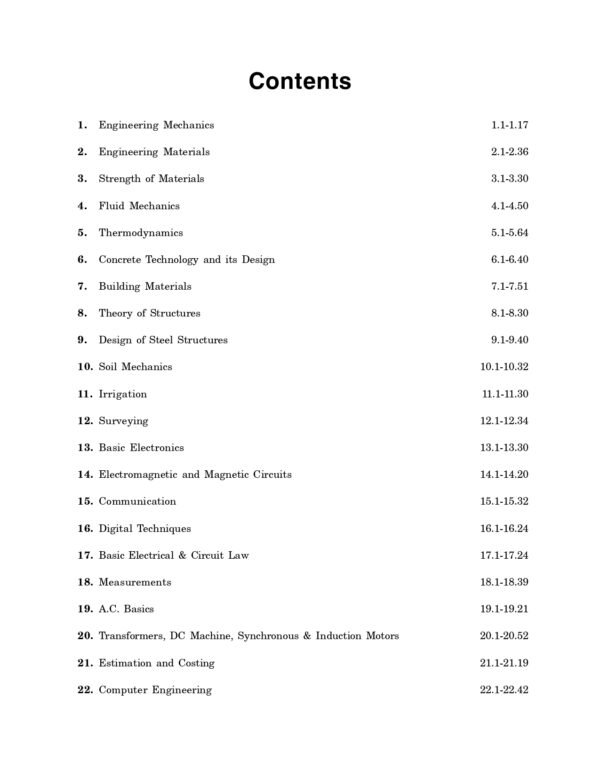 General Engineering Study Guide for RRB, NHPC, IOL, DMRC, ONGC, SAIL, GAIL, UPCL and other Public Sector Examinations by GKP