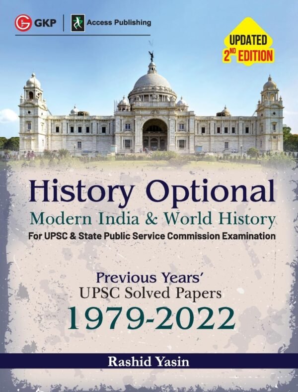 History Optional Modern India World History Previous Years UPSC Solved Papers