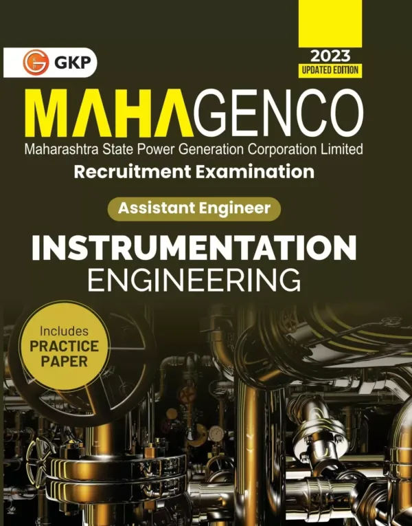 MAHAGENCO 2023: Assistant Engineer - Instrumentation Engineering - Study Guide by GKP