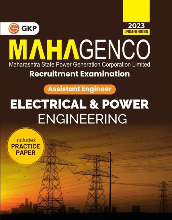 MAHAGENCO 2023: Assistant Engineer - Electrical & Power Engineering - Study Guide by GKP