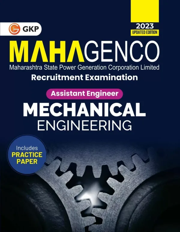 MAHAGENCO 2023: Assistant Engineer - Mechanical Engineering - Study Guide by GKP