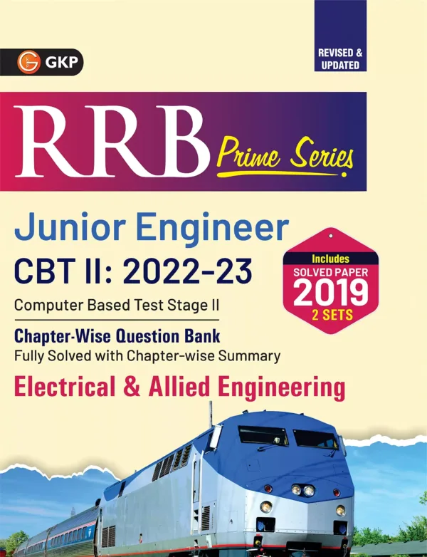 RRB Prime Series 2022-23: Junior Engineer CBT-2 Chapterwise Question Bank - Electrical & Allied Engineering by GKP
