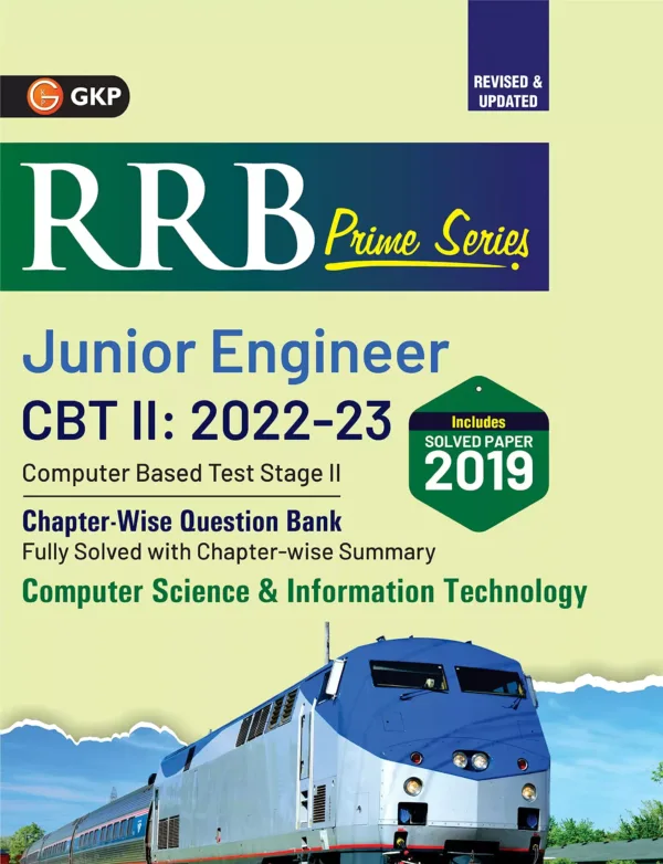 RRB Prime Series 2022-23: Junior Engineer CBT 2 - Chapterwise Question Bank - Computer Science & Information Technology by GKP