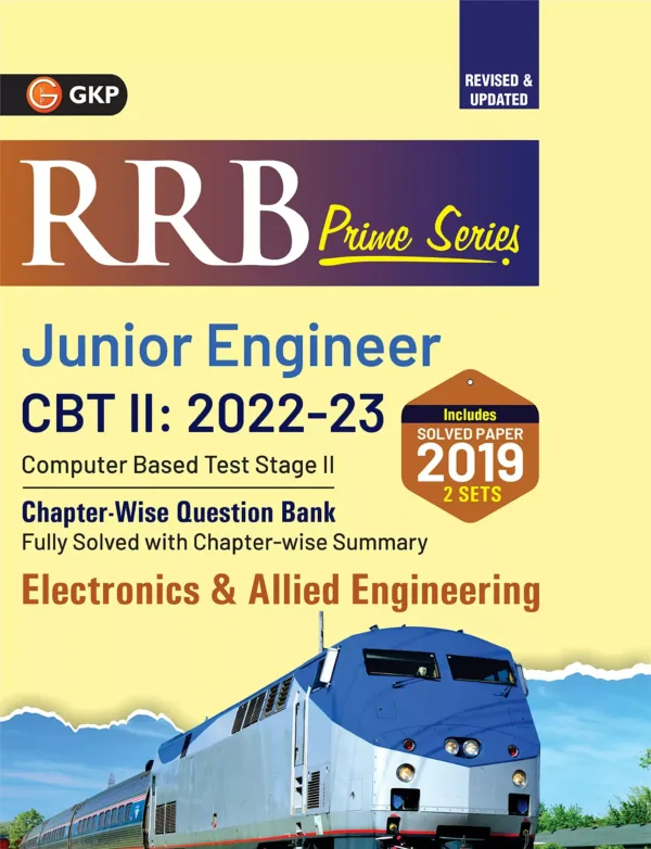 RRB Prime Series 2022-23: Junior Engineer CBT-2 Chapterwise Question Bank - Electronics & Allied Engineering by GKP