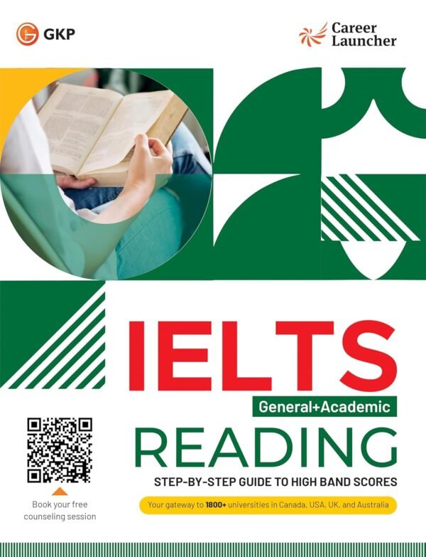 IELTS Reading Exam Guide for General + Academic Test by Career Launcher | Latest 2025 Edition