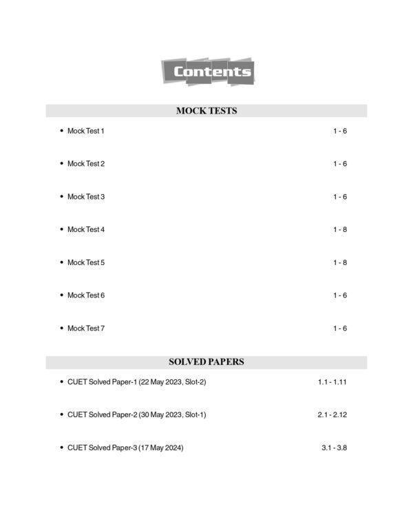 NTA CUET(UG) 2025 : Geography - 10 Practice Sets (7 Mock Tests & 3 Solved Papers) by Career Launcher