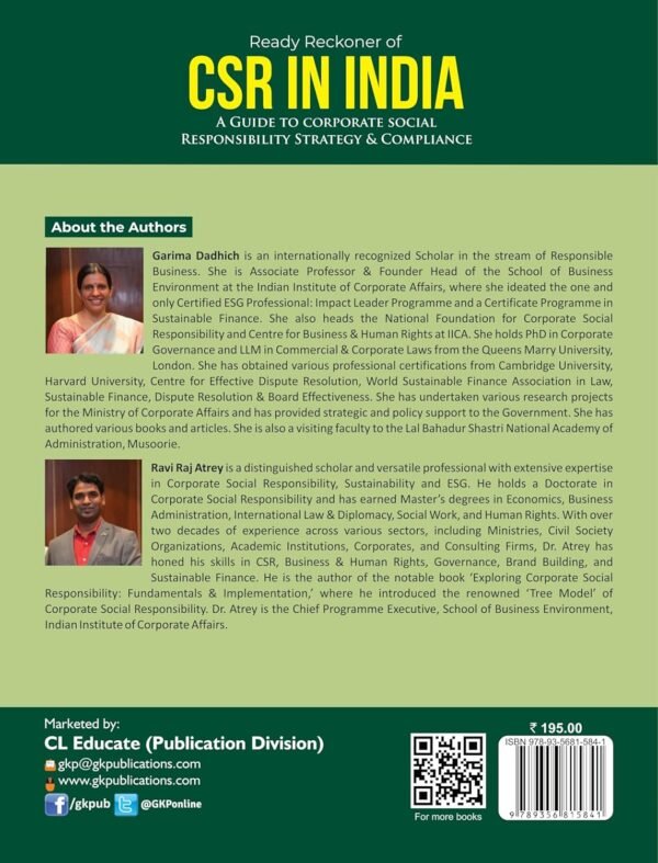 CSR in India back