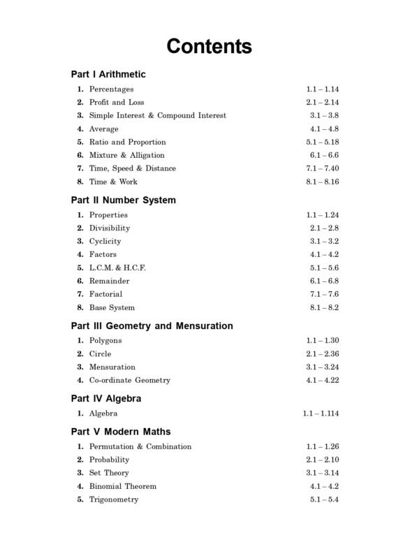 CAT 2025 : Quantitative Aptitude (QA) Study Guide | Includes Solved CAT Papers (2016-2024) & 5 Sectional Mocks