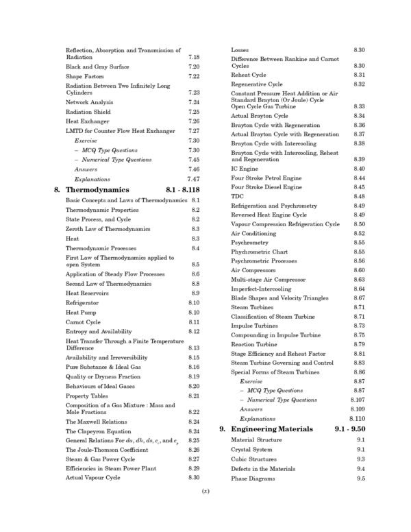 GATE 2026 : Mechanical Engineering - Study Guide | 3750+ MCQs, NTQs, MSQ Question Bank | Includes GATE Solved Papers 2023-25