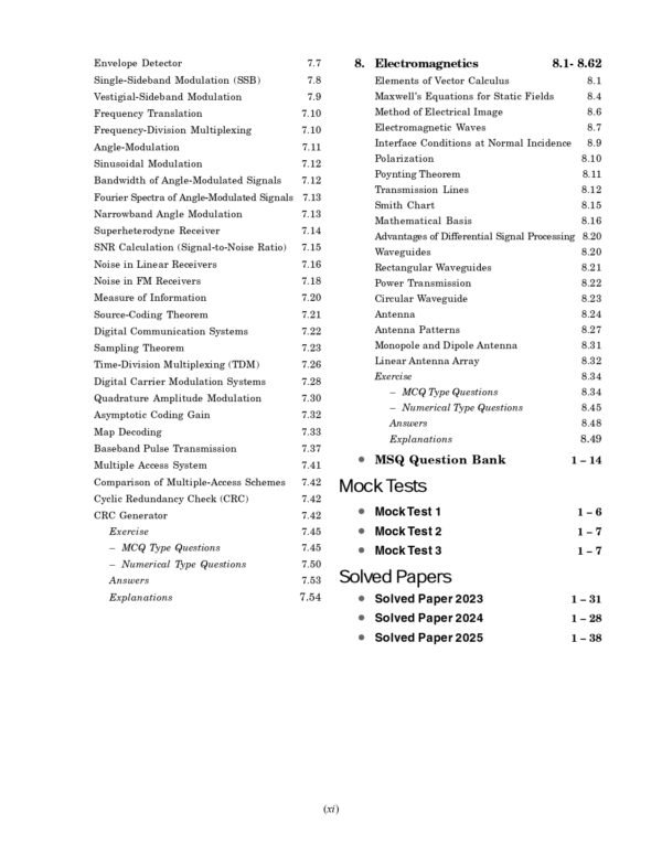 GATE 2026 : Electronics & Communication Engineering - Study Guide | 2800+ MCQs, NTQs, MSQ Question Bank | Includes GATE Solved Papers 2023-25