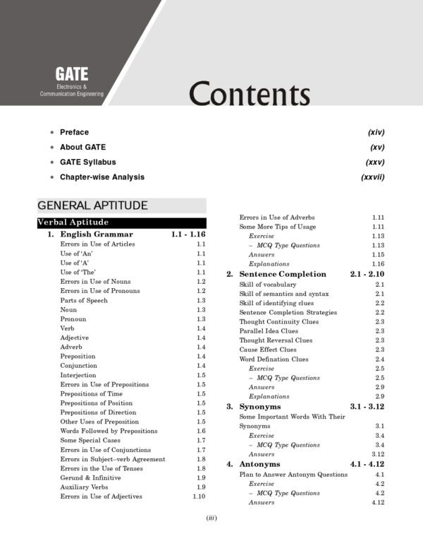GATE 2026 : Electronics & Communication Engineering - Study Guide | 2800+ MCQs, NTQs, MSQ Question Bank | Includes GATE Solved Papers 2023-25