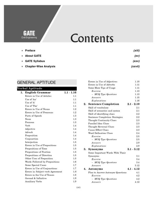 GATE 2026 : Civil Engineering - Study Guide | 3200+ MCQs & NTQs, MSQ Question Bank | Includes GATE Solved Papers 2023-2025 | GATE Prep Guide | With GateFlix Test Series