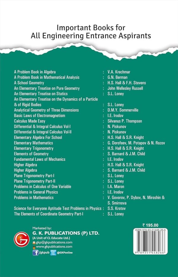 Plane Trigonometry Part-1 by S.L. Loney | Ideal for JEE, SAT, GRE & Engineering Exams
