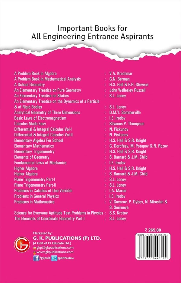 Analytical Geometry of Three Dimensions by D.M.Y. Sommerville | Ideal for JEE, SAT, GRE & Engineering Exams