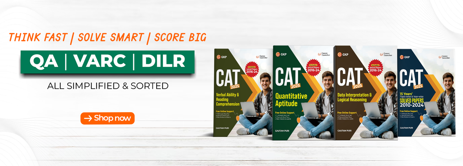 CAT Exam Preparation Book Set