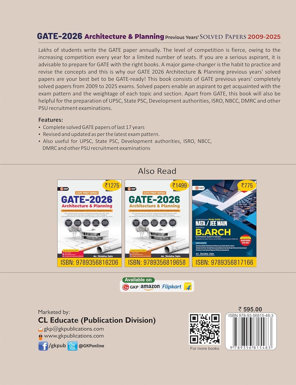 GKP - Discover top-tier competitive exam books by renowned authors.
